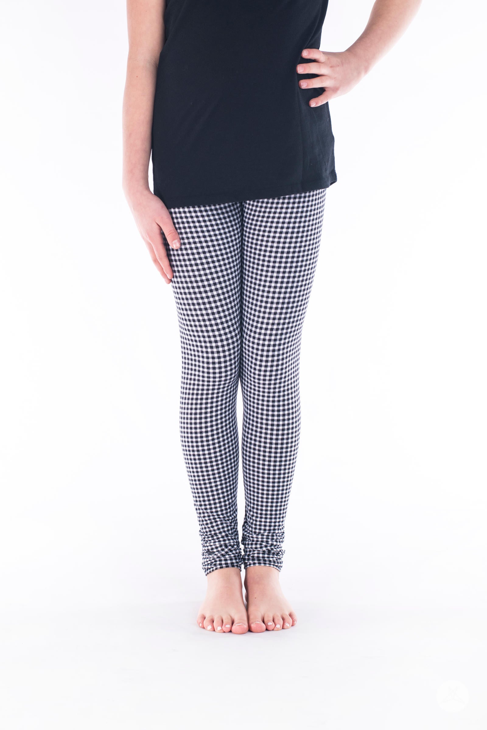 Gingham Style Kids leggings - SweetLegs