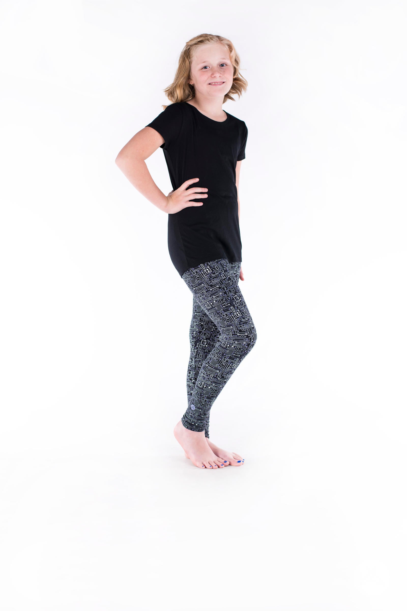 Short Circuit Kids leggings - SweetLegs