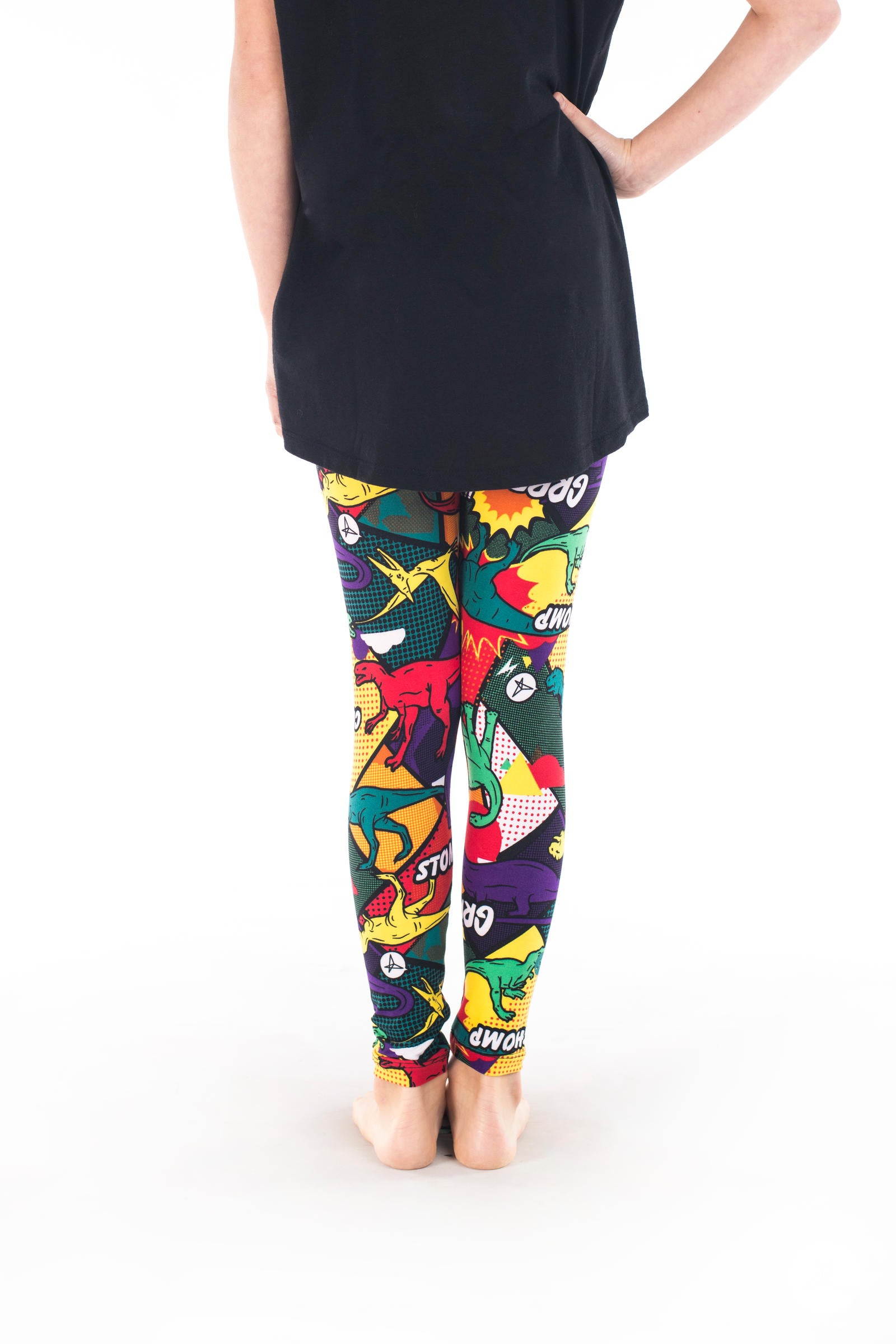 Prehistoric Punch Kids leggings - SweetLegs