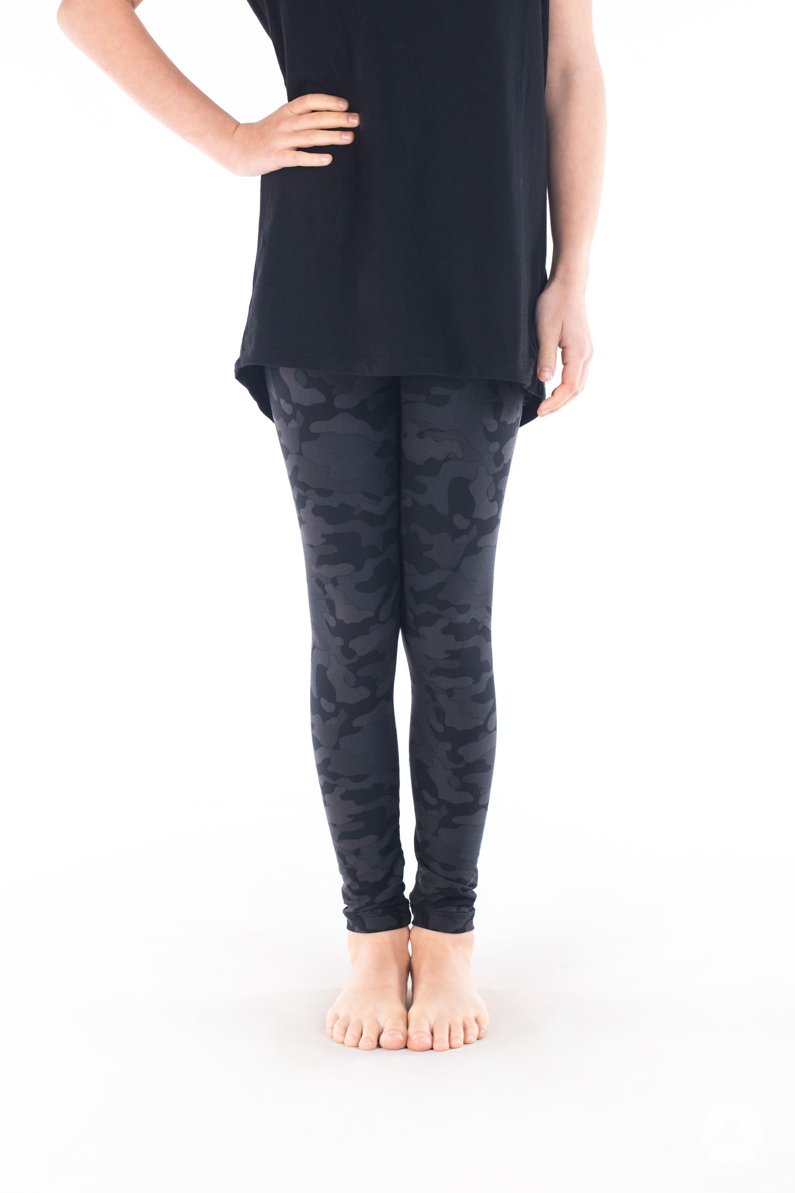 Blackout Kids leggings - SweetLegs