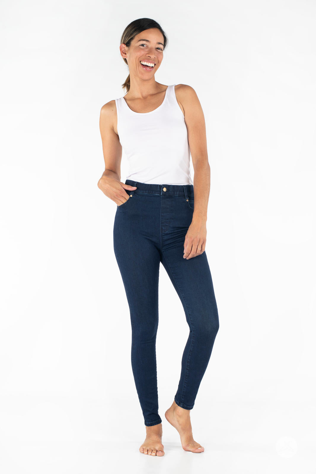Anytime Jeggings - Indigo