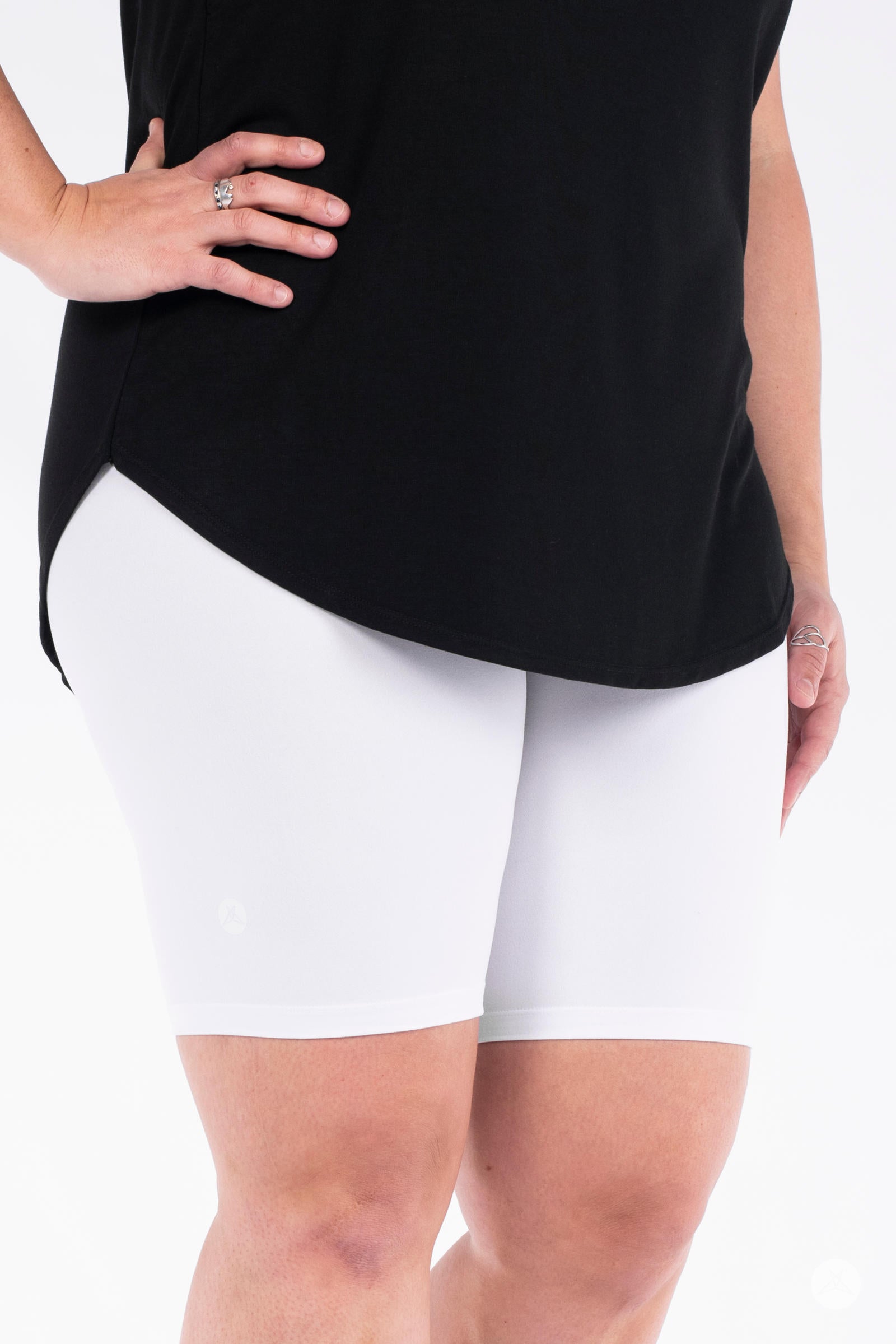 Simply White Plus Layering Shorts