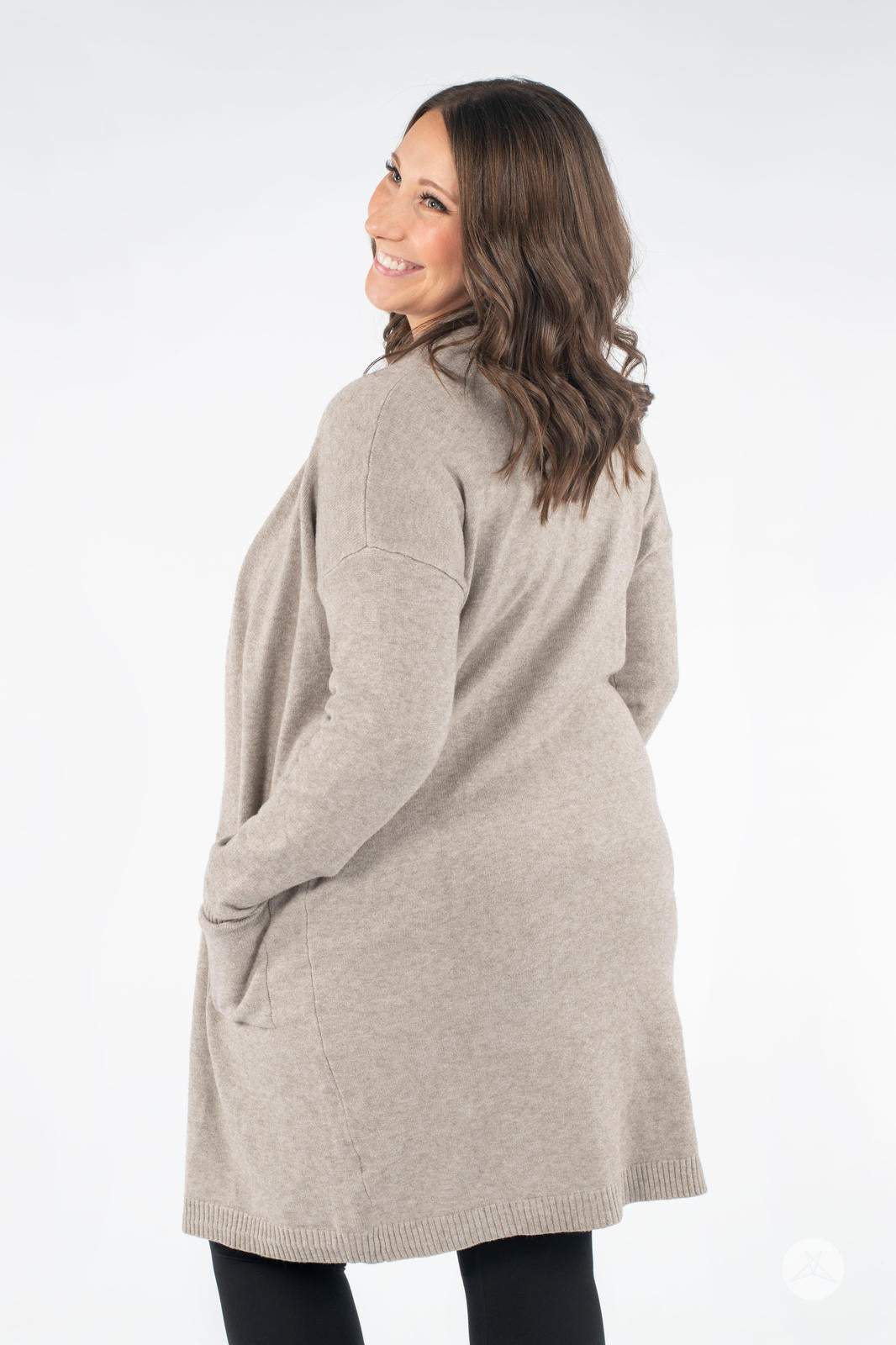 Ultra Soft Open Cardigan Oatmeal