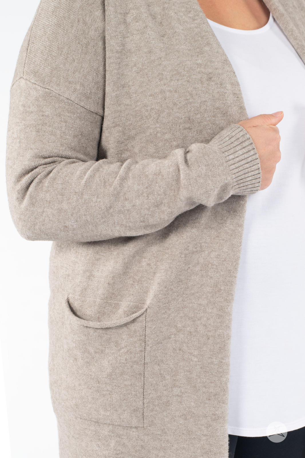 Ultra Soft Open Cardigan Oatmeal