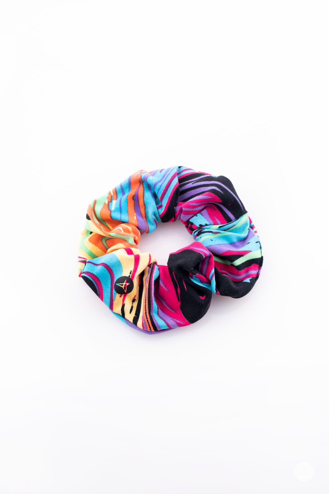 Marvellously Marbled Scrunchie