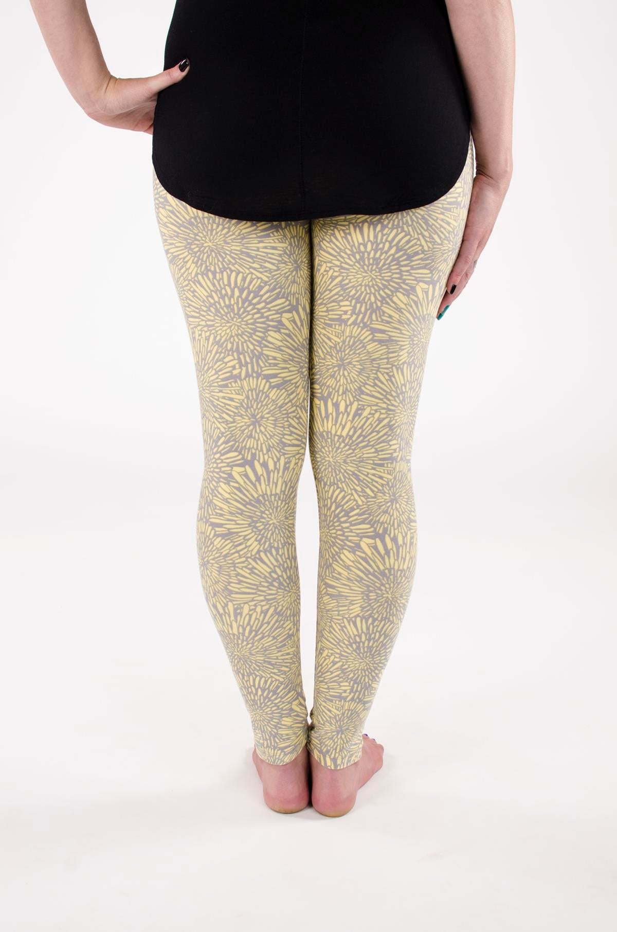 Mellow Yellow leggings - SweetLegs