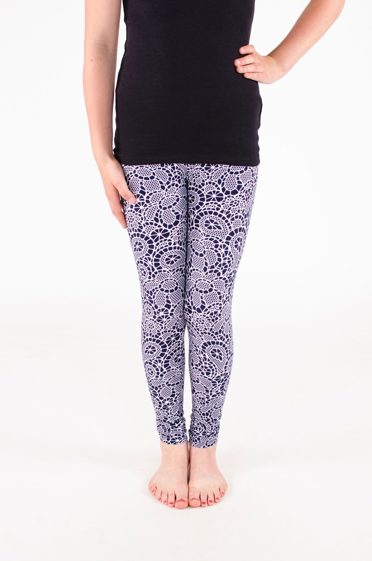 Vintage Lace Kids leggings - SweetLegs