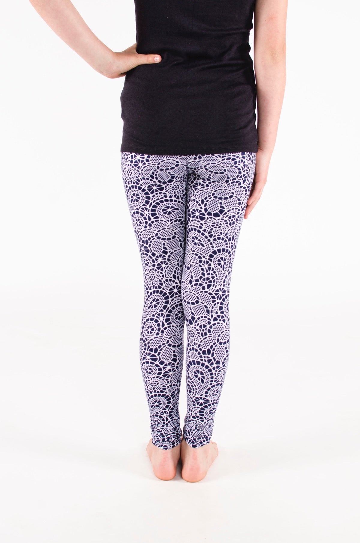 Vintage Lace Kids leggings - SweetLegs