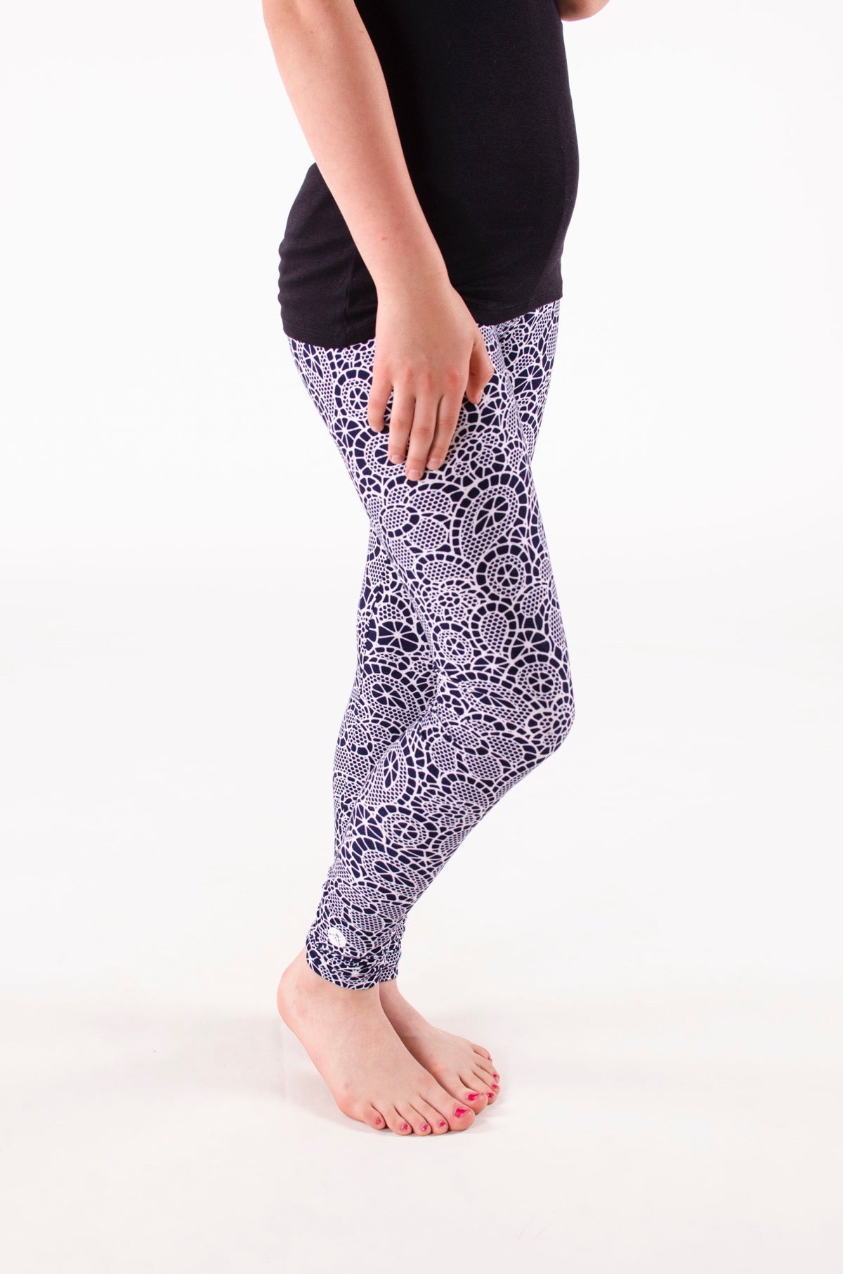 Vintage Lace Kids leggings - SweetLegs