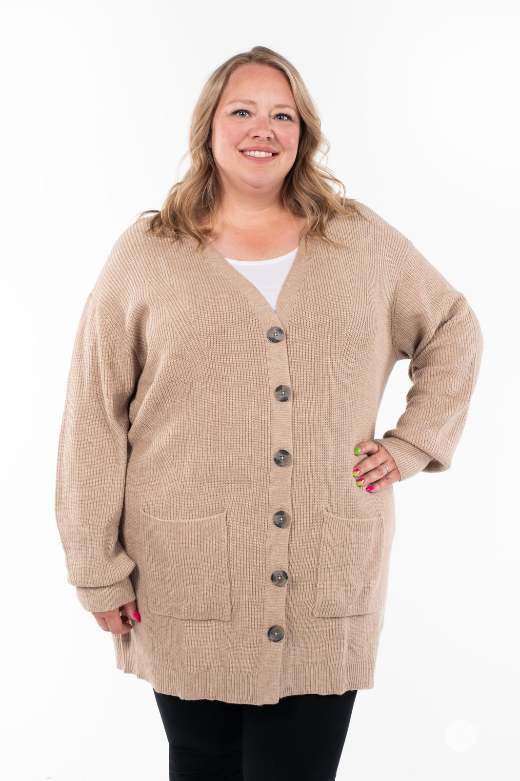 Knit Cardigans Plus Size Beige Cardigan Sweaters Cardigans Plus