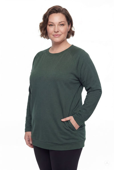 Basic Raglan Pullover - 