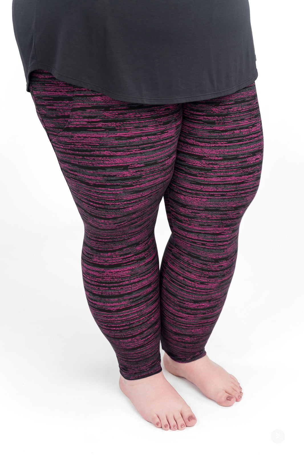 Berry Opal Pocket Leggings | SweetLegs – SweetLegs Clothing Inc.