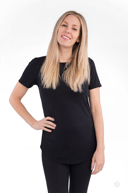 The Soft Ribbed Tee
