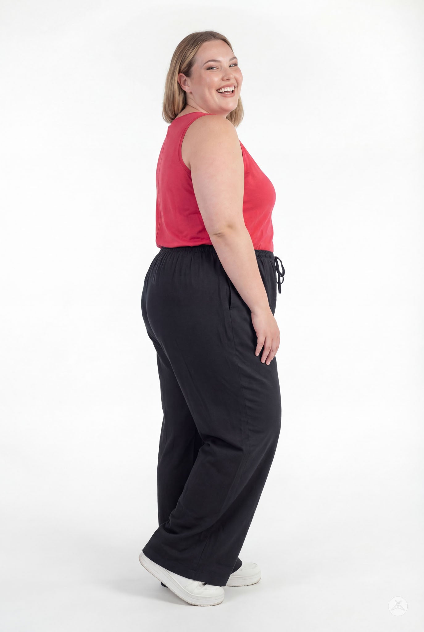 Breeze Wide-Leg Pant | Lightweight Drawstring Pants | SweetLegs