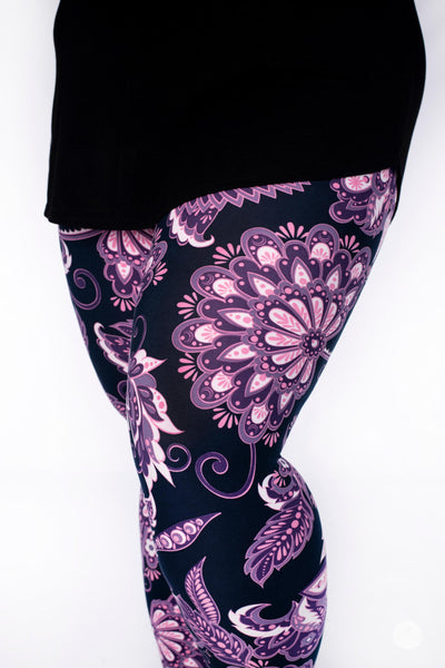 Violet Vibes - Signature Leggings