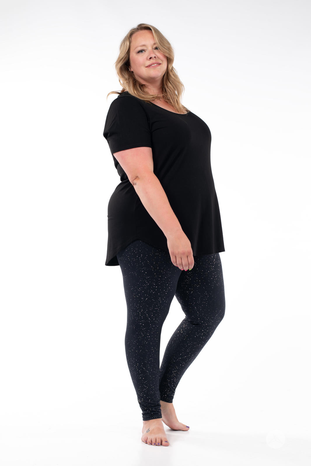 Legging Pants Plus Size Silver Pants Silver Sparkle Leggings