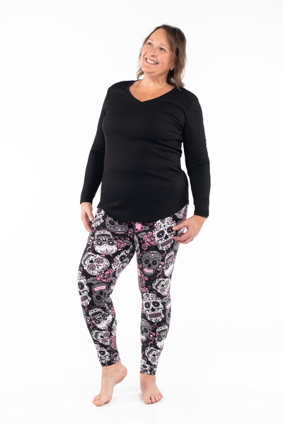Black Petal - Signature Leggings