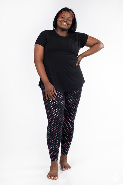 Sweetheart Sparkle Leggings - Signature Leggings