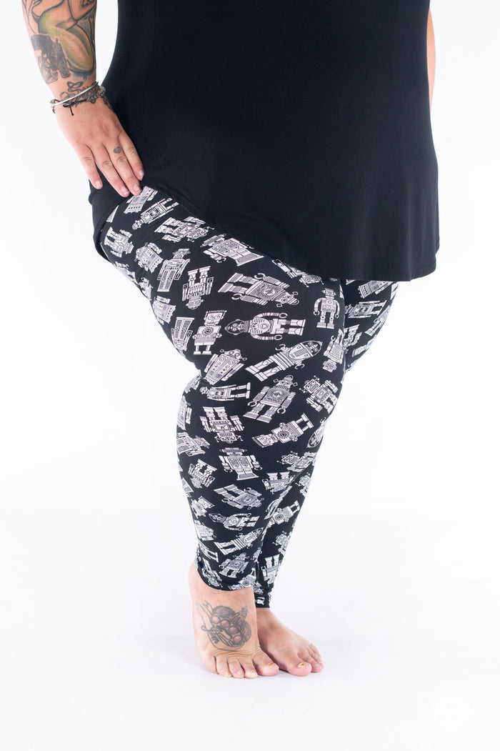 Wonderbots App Example Wonderbots 2.0 Patterned Leggings | SweetLegs – SweetLegs Clothing Inc.