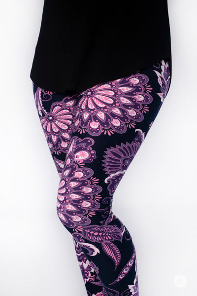 Violet Vibes - Signature Leggings