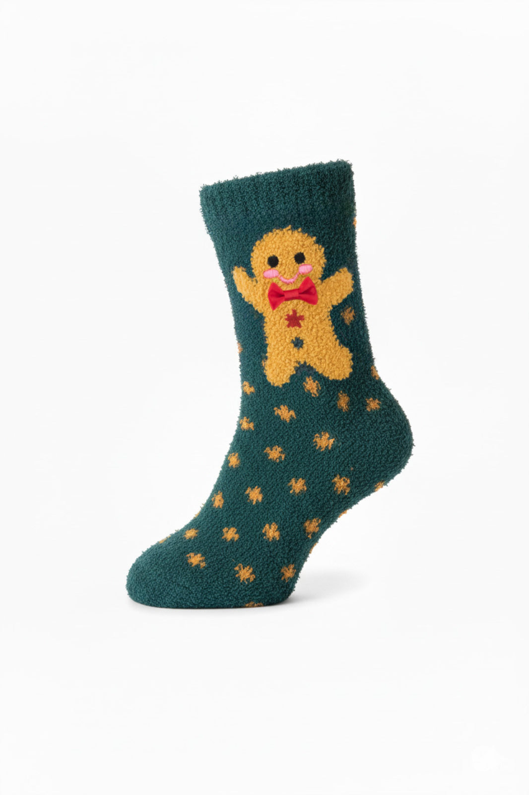Fuzzy Festive Sock