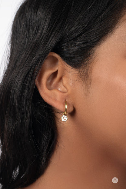 Holiday Hoop Earrings