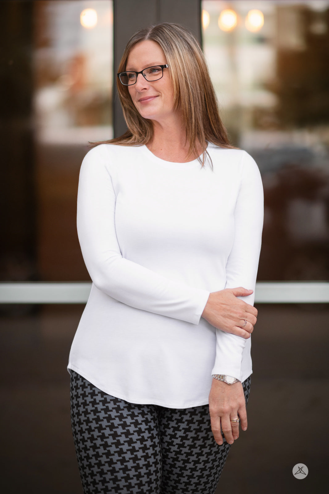 Crew Neck Long Sleeve