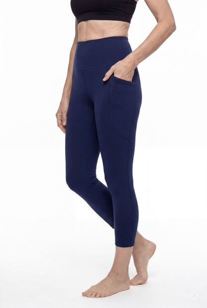 Still Water High-Waisted Pocket Crops