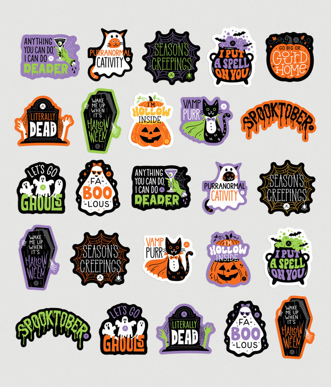 I Put a Spell on You 25pc Sticker Pack