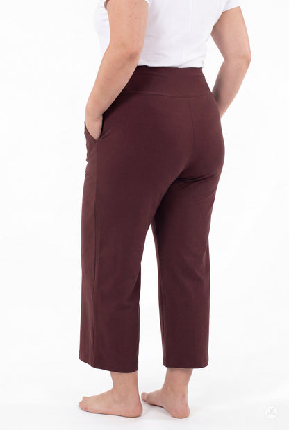 High-Waist Wide Leg Crops