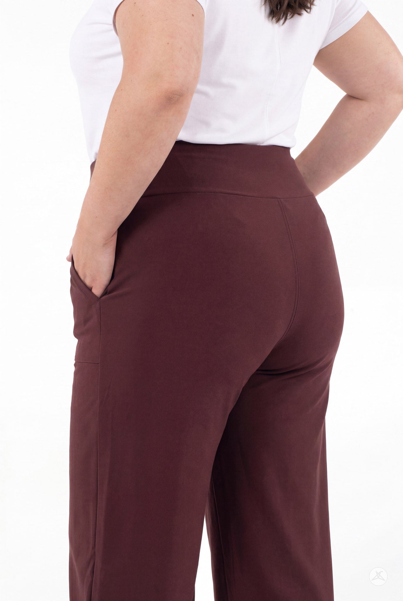 High-Waist Wide Leg Crops