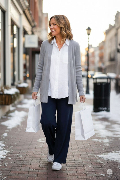 High-Waist Wide Leg Pants