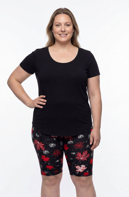 Maple Mood Biker Shorts