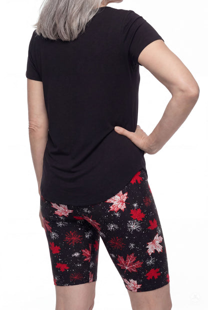 Maple Mood Biker Shorts