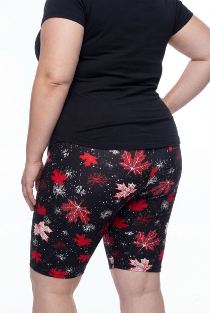 Maple Mood Biker Shorts