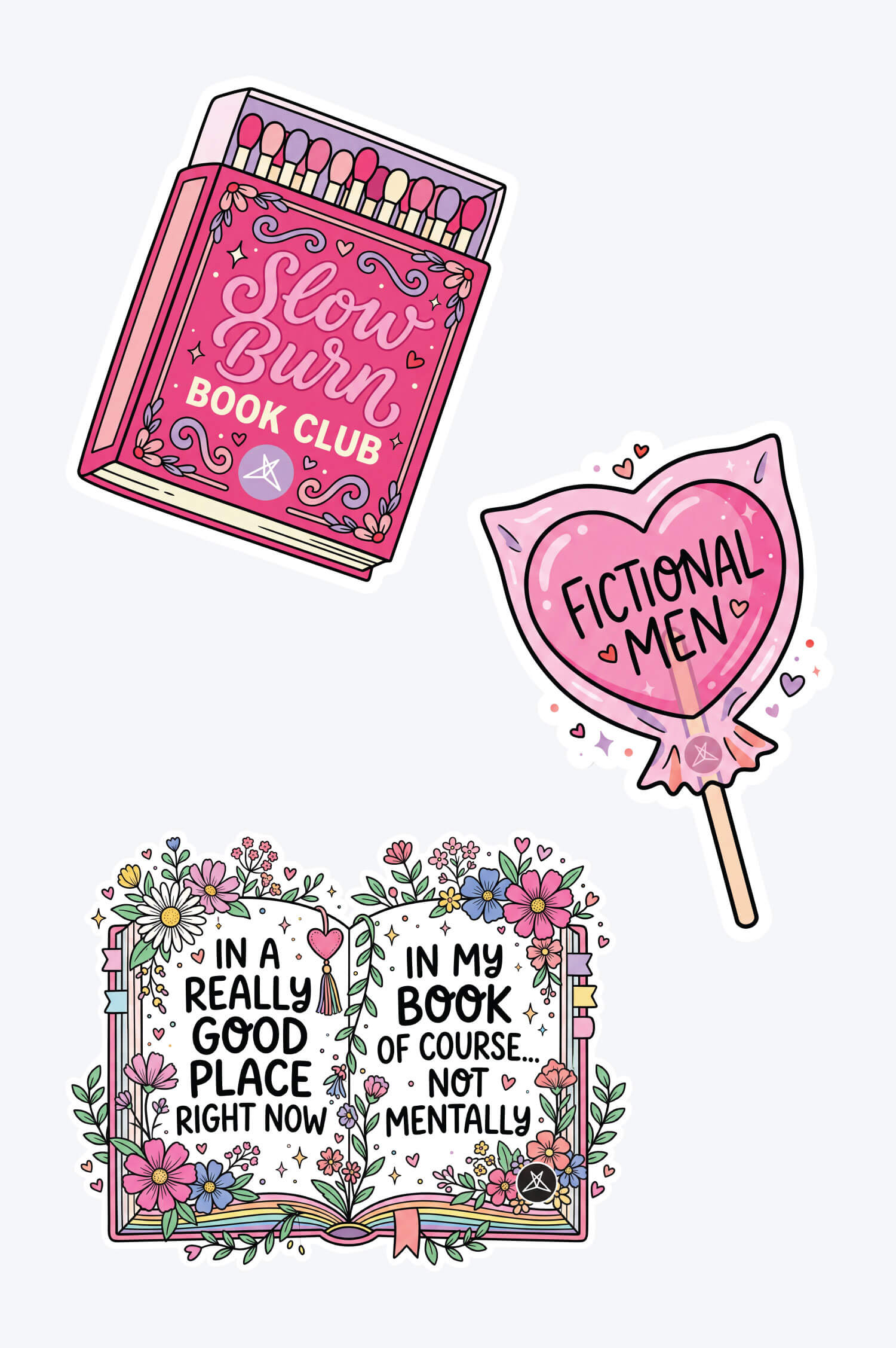 Naughty Book Club Sticker Pack