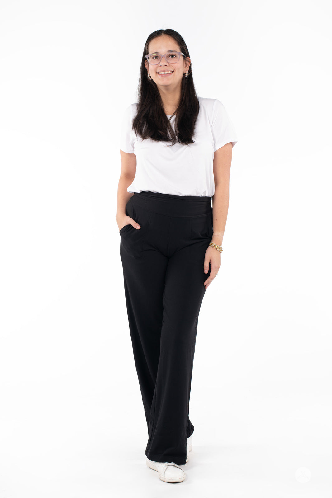 High-Waist Wide Leg Pants