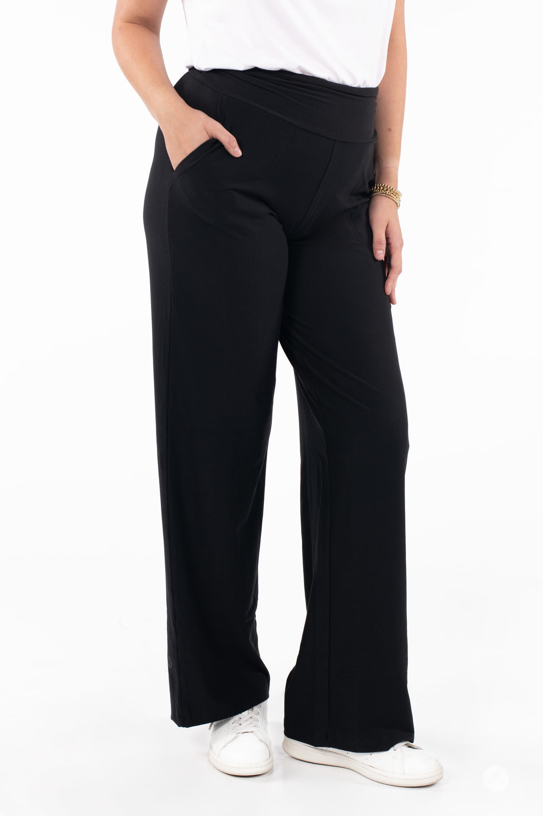High-Waist Wide Leg Pants