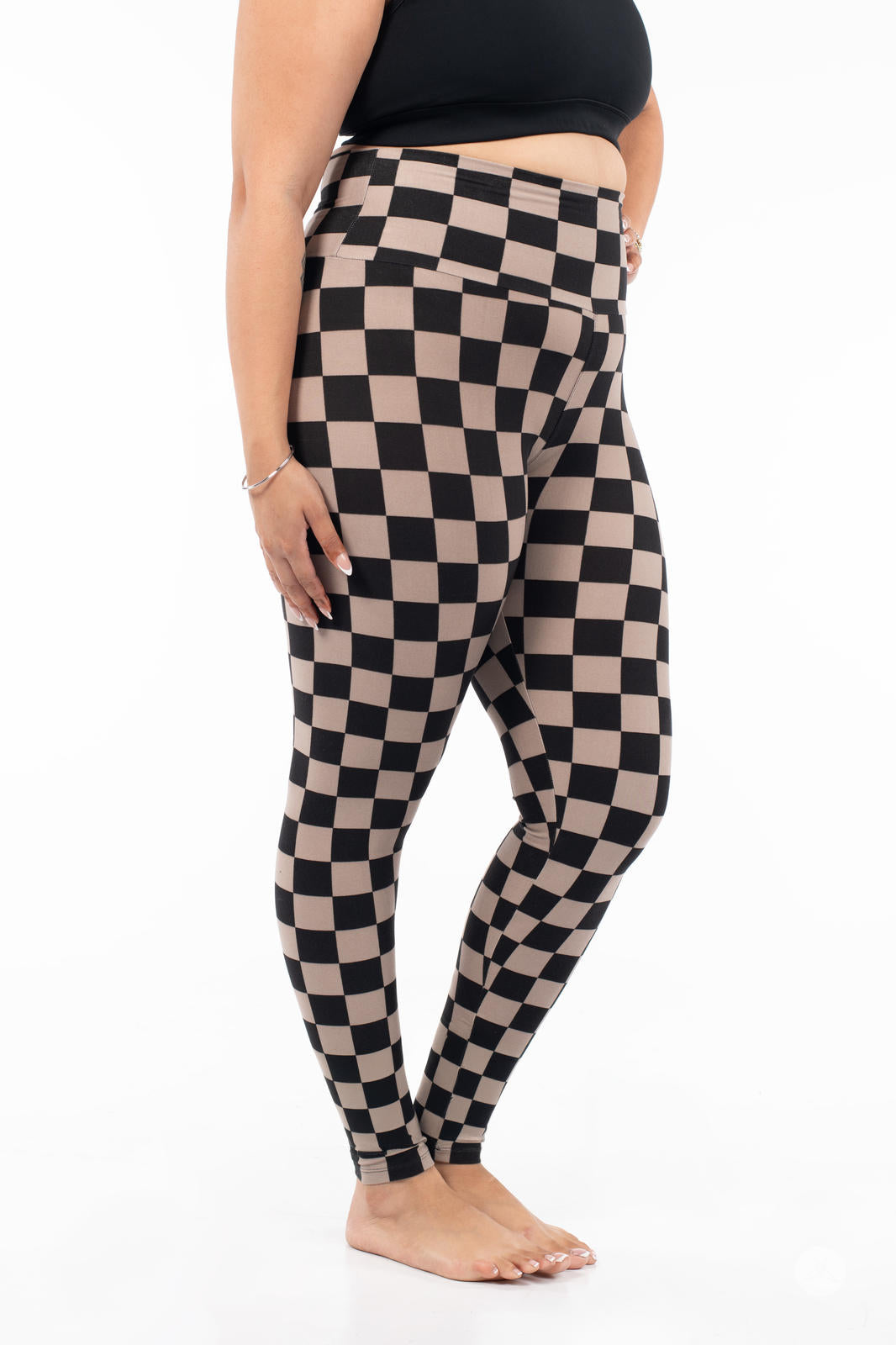 Check Yourself High-Waisted Leggings