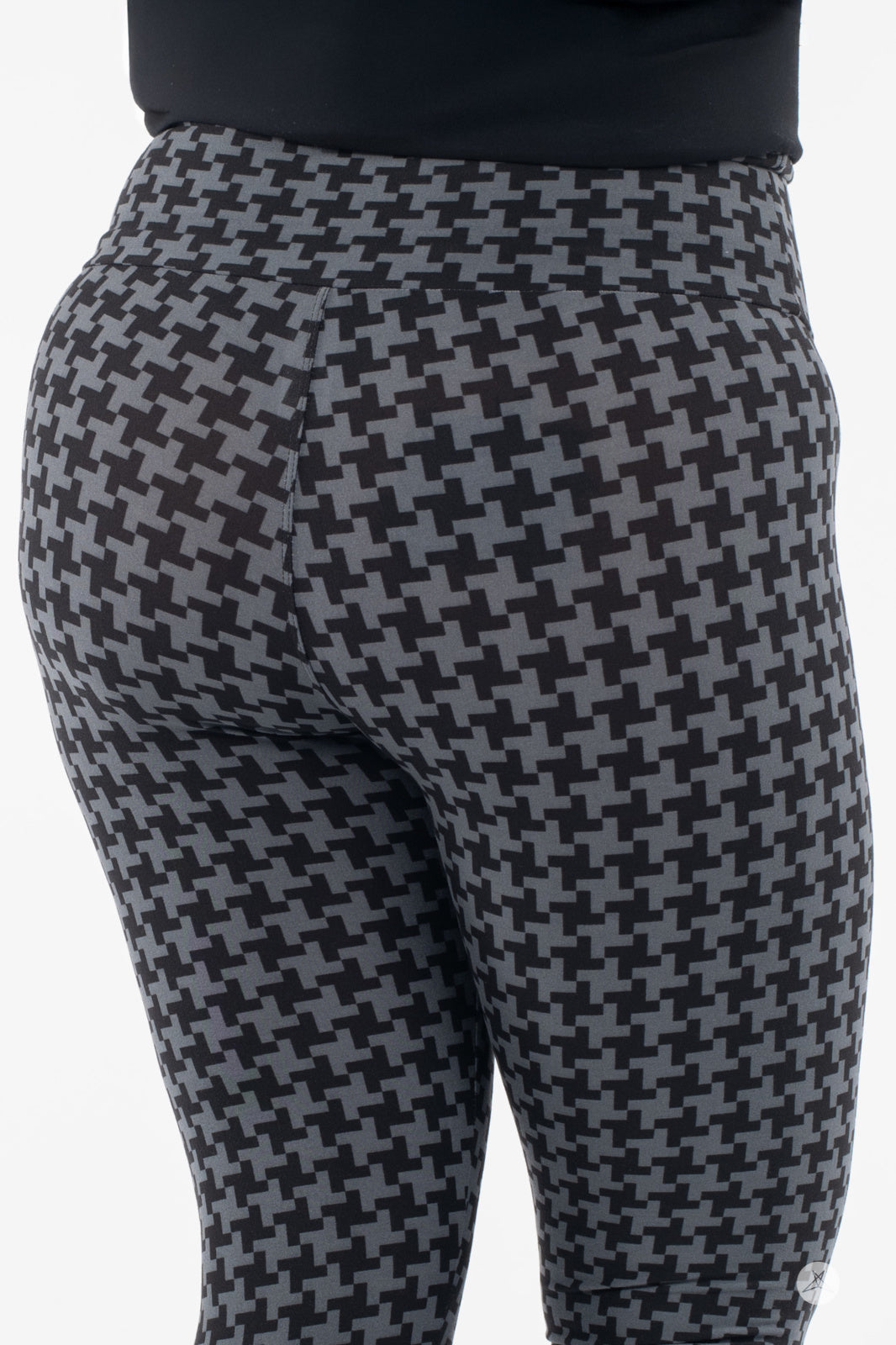 Gone Geometric High-Waisted Leggings