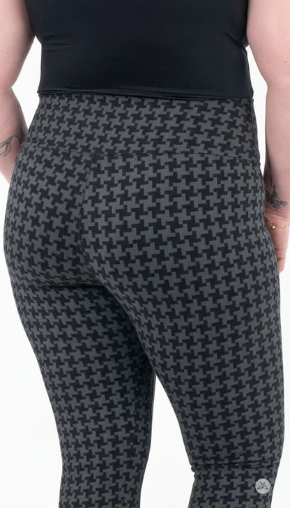Gone Geometric High-Waisted Leggings