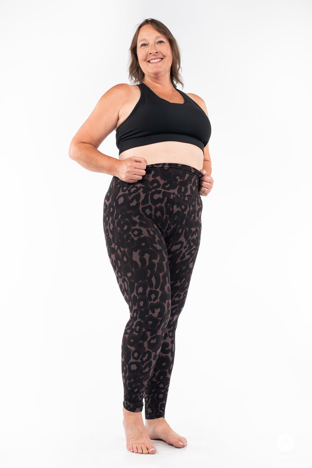 Wildcat High-Waisted Animal Print Leggings | SweetLegs – SweetLegs