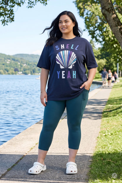 Deep Teal Pocket Crops