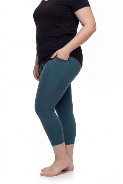 Deep Teal Pocket Crops