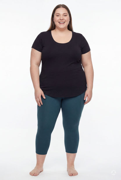 Deep Teal Pocket Crops