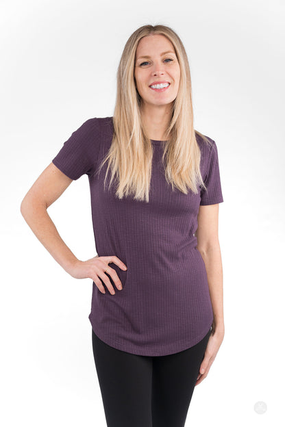 The Soft Ribbed Tee