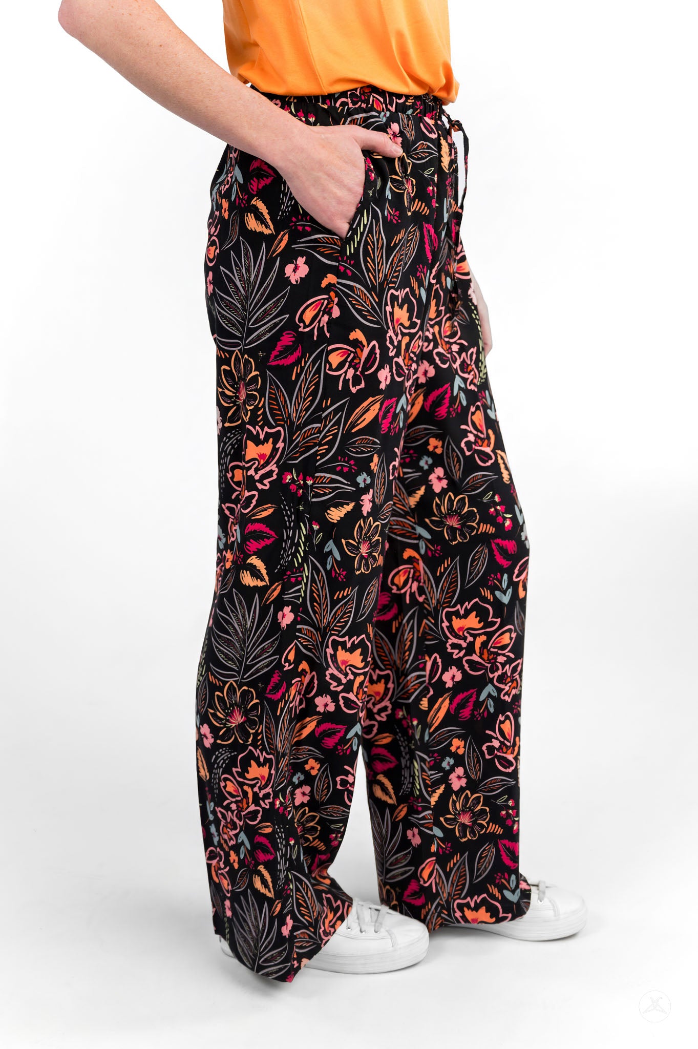 Breeze Wide-Leg Pant | Lightweight Drawstring Pants | SweetLegs