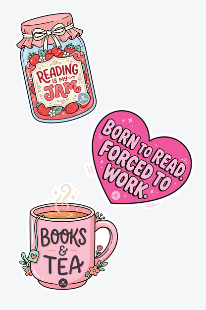 The Book Lover Sticker Pack