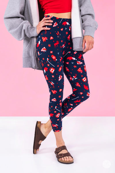 The Eh Team Crops - Women Summer Leggings