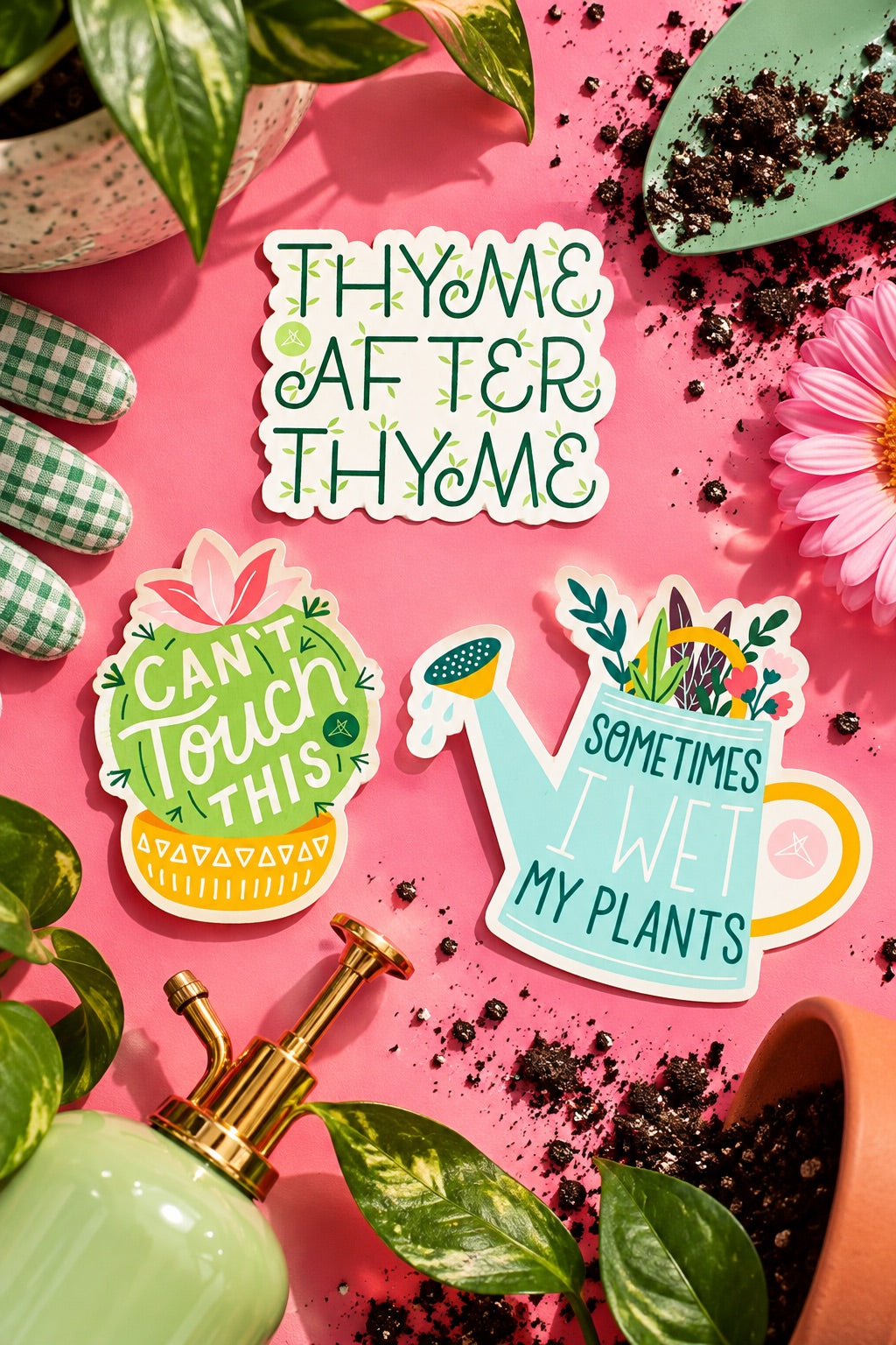 Thyme After Thyme Sticker Pack